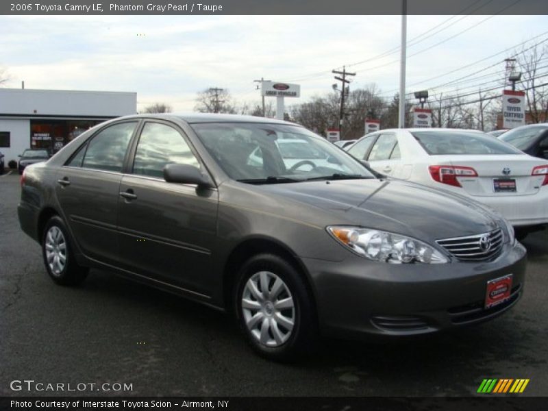 Phantom Gray Pearl / Taupe 2006 Toyota Camry LE