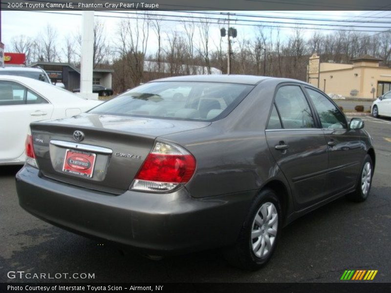 Phantom Gray Pearl / Taupe 2006 Toyota Camry LE