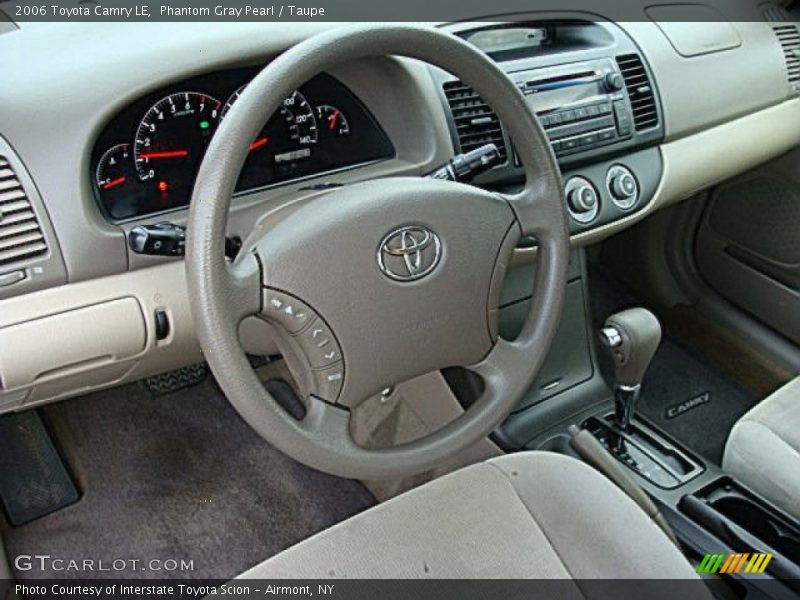 Phantom Gray Pearl / Taupe 2006 Toyota Camry LE