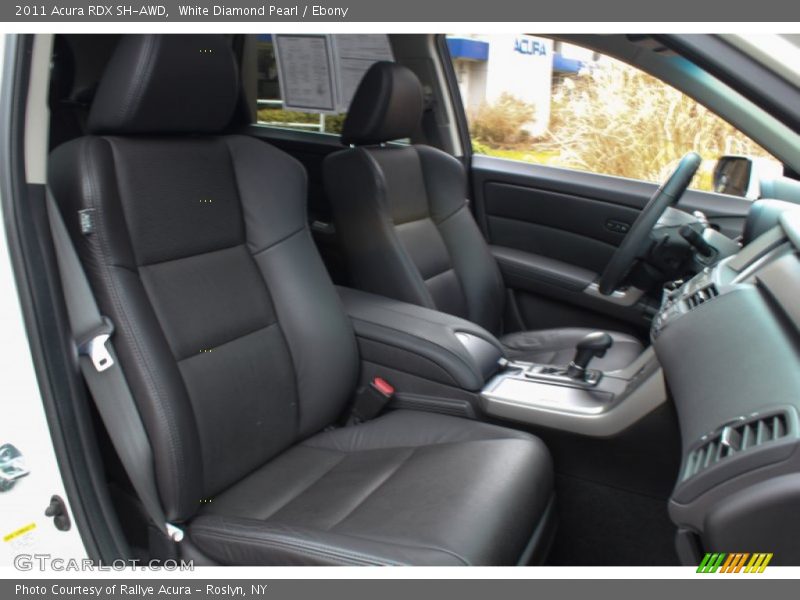 White Diamond Pearl / Ebony 2011 Acura RDX SH-AWD