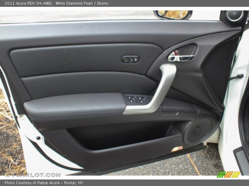 White Diamond Pearl / Ebony 2011 Acura RDX SH-AWD
