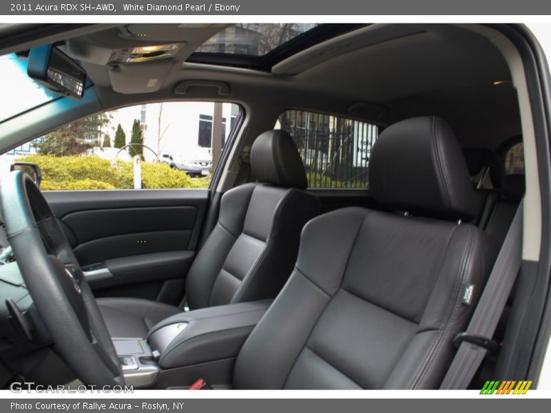 White Diamond Pearl / Ebony 2011 Acura RDX SH-AWD