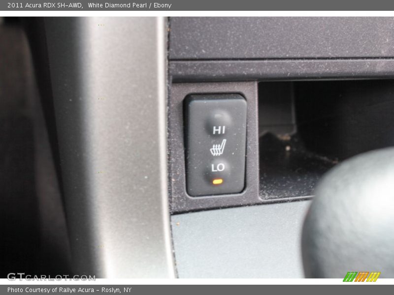 White Diamond Pearl / Ebony 2011 Acura RDX SH-AWD