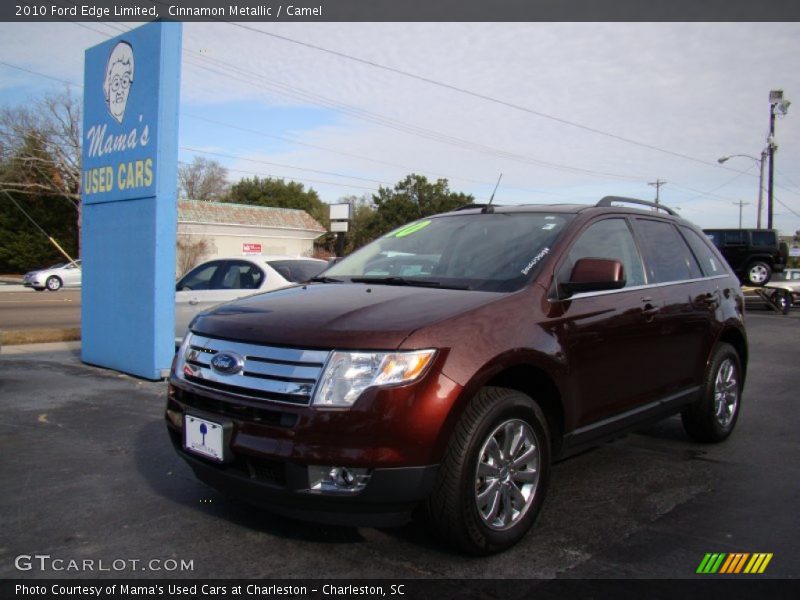 Cinnamon Metallic / Camel 2010 Ford Edge Limited
