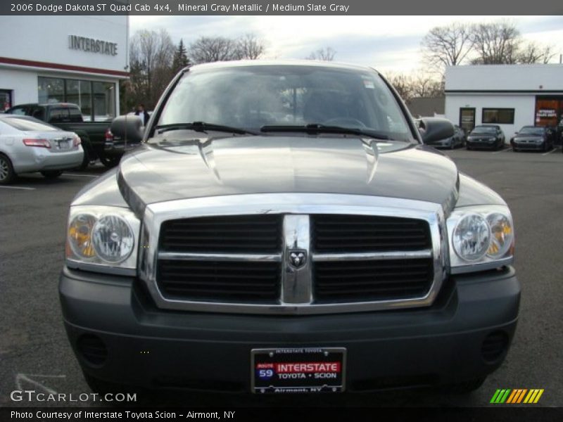 Mineral Gray Metallic / Medium Slate Gray 2006 Dodge Dakota ST Quad Cab 4x4