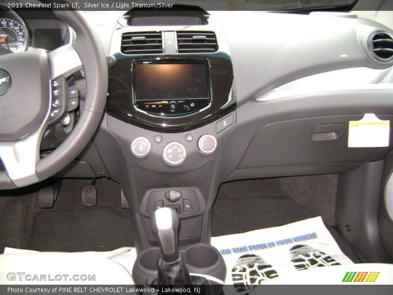 Silver Ice / Light Titanium/Silver 2013 Chevrolet Spark LT