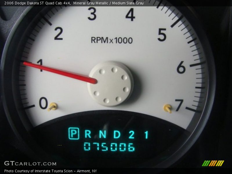 Mineral Gray Metallic / Medium Slate Gray 2006 Dodge Dakota ST Quad Cab 4x4