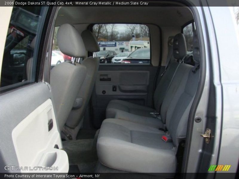 Rear Seat of 2006 Dakota ST Quad Cab 4x4