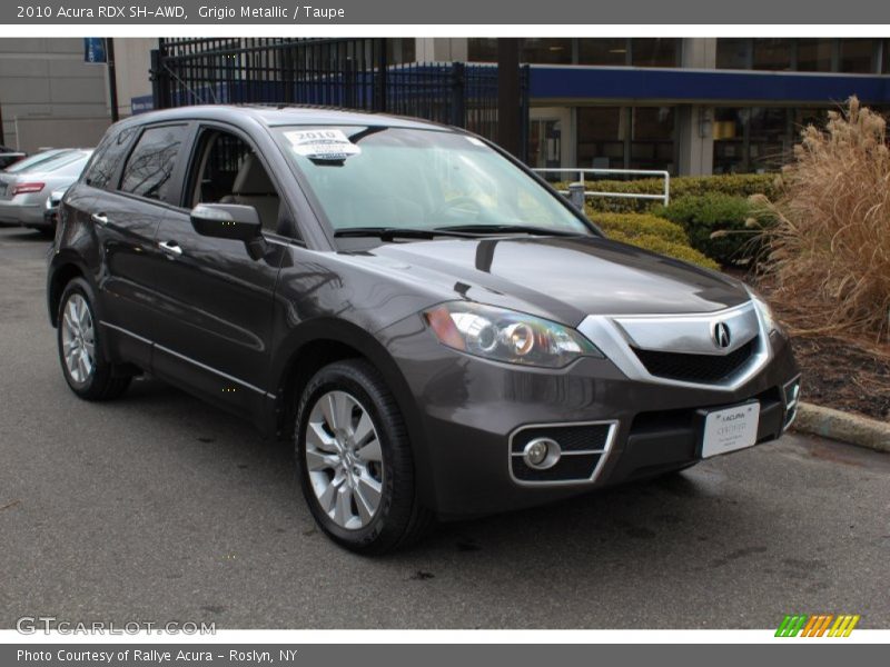 Grigio Metallic / Taupe 2010 Acura RDX SH-AWD