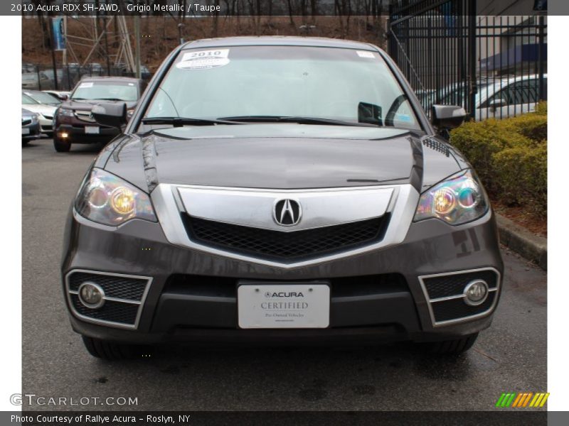 Grigio Metallic / Taupe 2010 Acura RDX SH-AWD