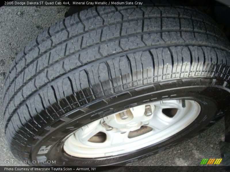 Mineral Gray Metallic / Medium Slate Gray 2006 Dodge Dakota ST Quad Cab 4x4