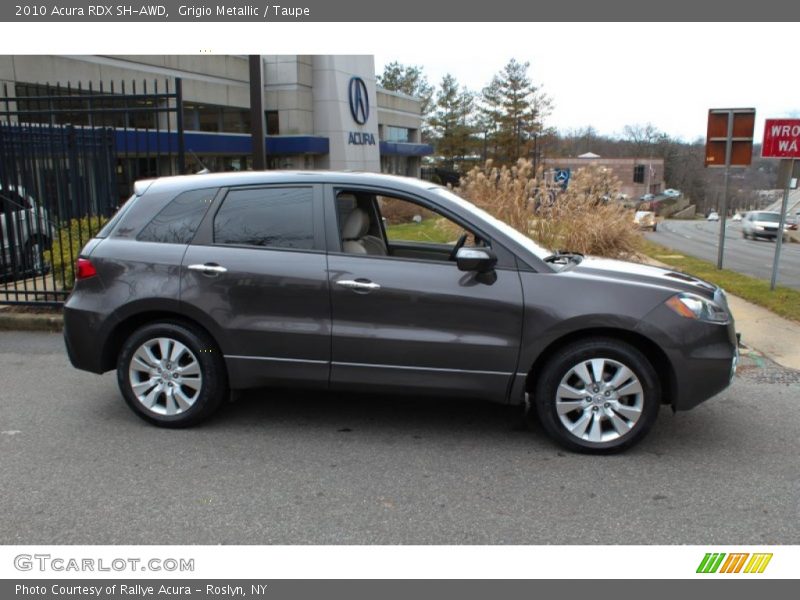 Grigio Metallic / Taupe 2010 Acura RDX SH-AWD