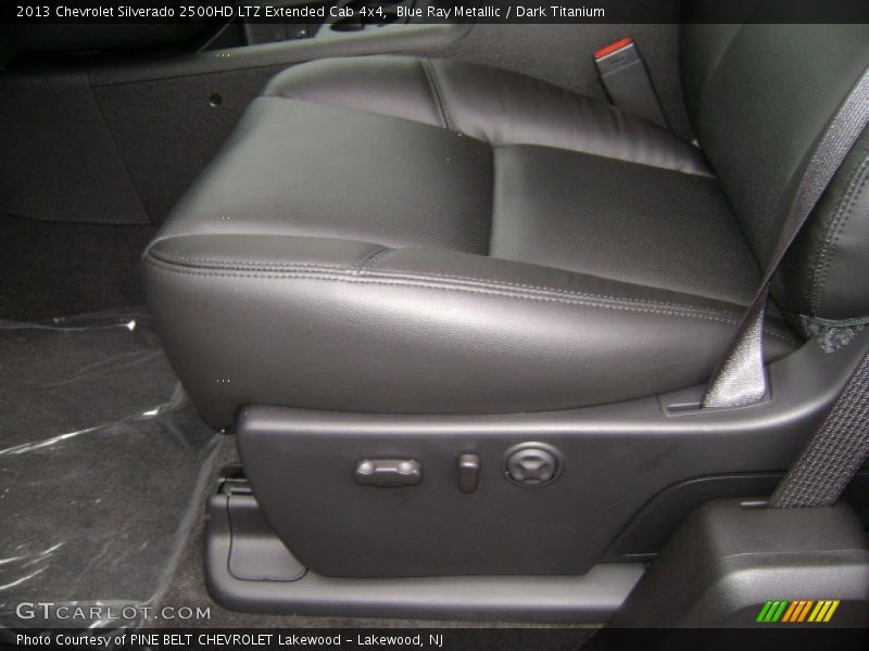 Blue Ray Metallic / Dark Titanium 2013 Chevrolet Silverado 2500HD LTZ Extended Cab 4x4
