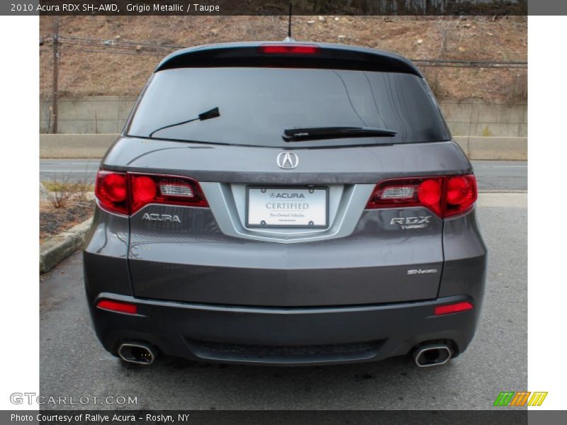 Grigio Metallic / Taupe 2010 Acura RDX SH-AWD