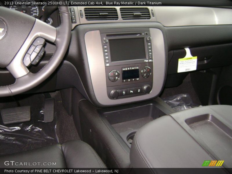 Blue Ray Metallic / Dark Titanium 2013 Chevrolet Silverado 2500HD LTZ Extended Cab 4x4