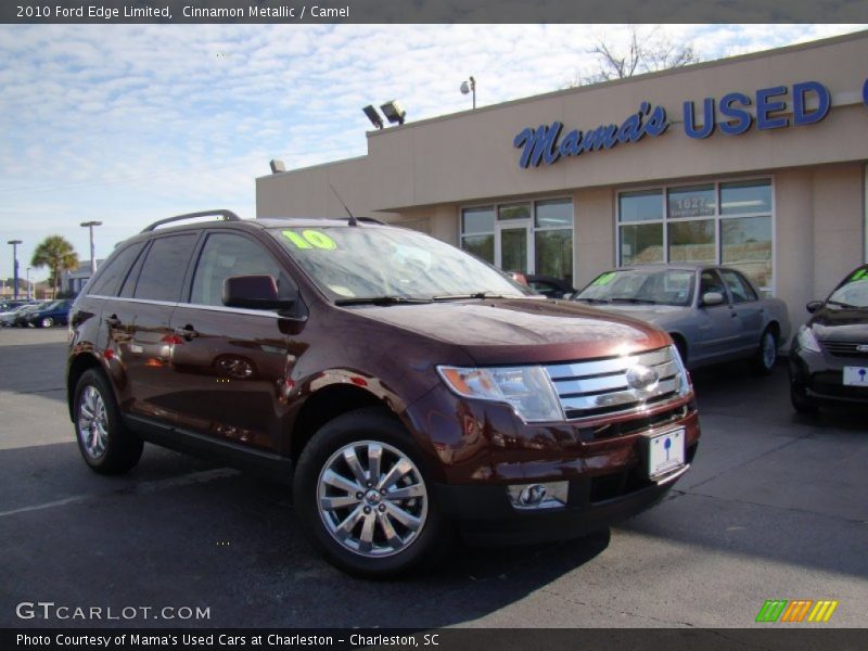Cinnamon Metallic / Camel 2010 Ford Edge Limited