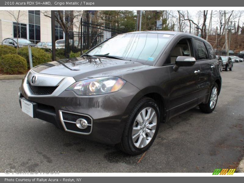 Grigio Metallic / Taupe 2010 Acura RDX SH-AWD