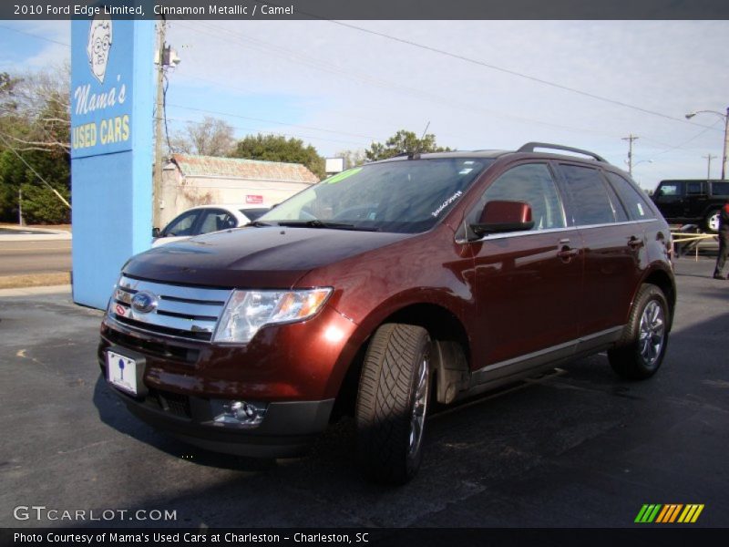 Cinnamon Metallic / Camel 2010 Ford Edge Limited