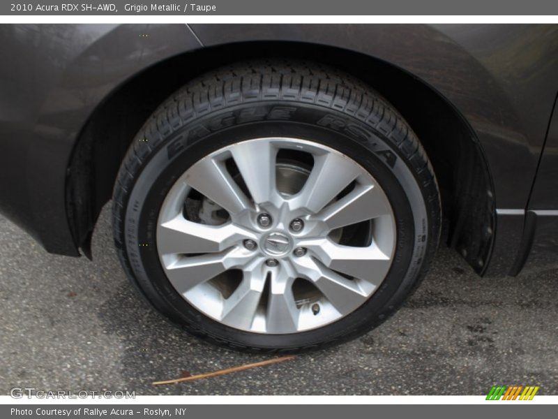 Grigio Metallic / Taupe 2010 Acura RDX SH-AWD