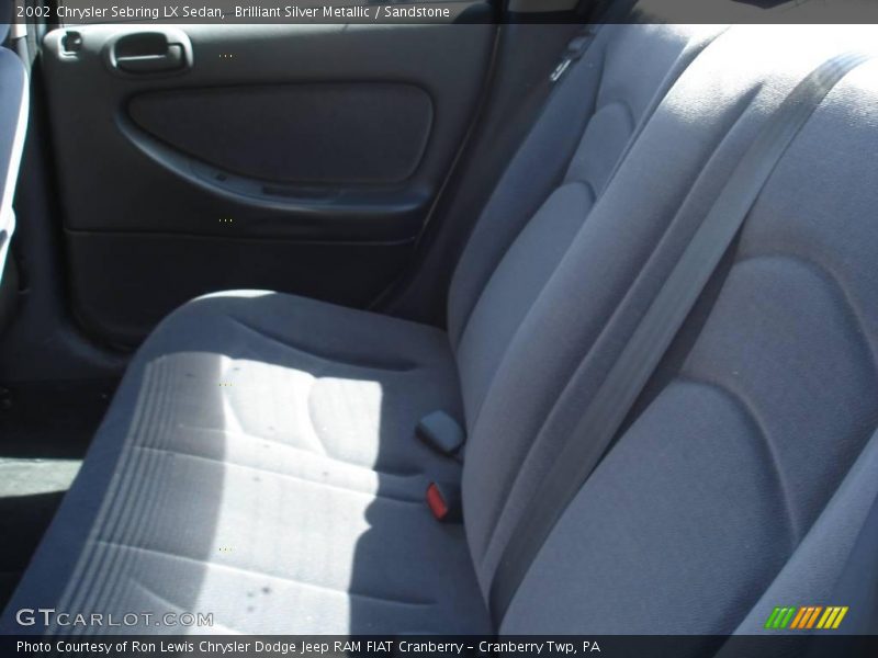 Brilliant Silver Metallic / Sandstone 2002 Chrysler Sebring LX Sedan