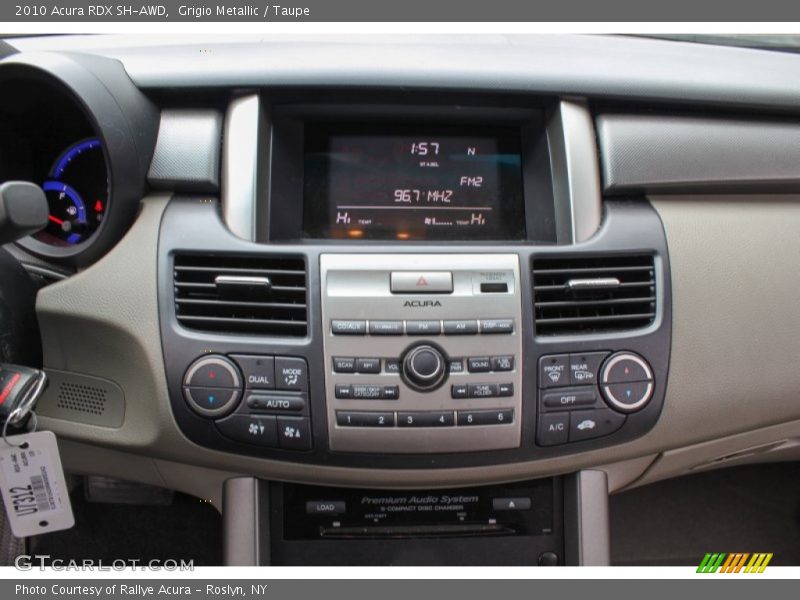 Grigio Metallic / Taupe 2010 Acura RDX SH-AWD