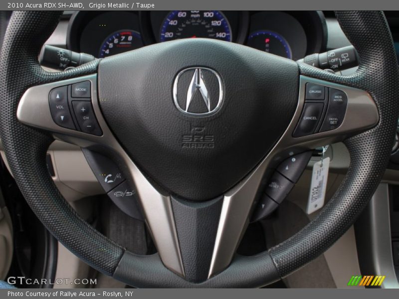 Grigio Metallic / Taupe 2010 Acura RDX SH-AWD