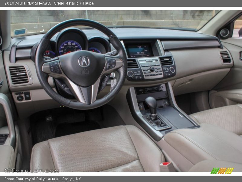 Grigio Metallic / Taupe 2010 Acura RDX SH-AWD