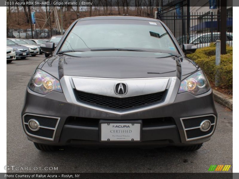 Grigio Metallic / Ebony 2010 Acura RDX SH-AWD