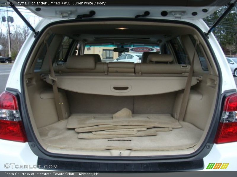 Super White / Ivory 2005 Toyota Highlander Limited 4WD