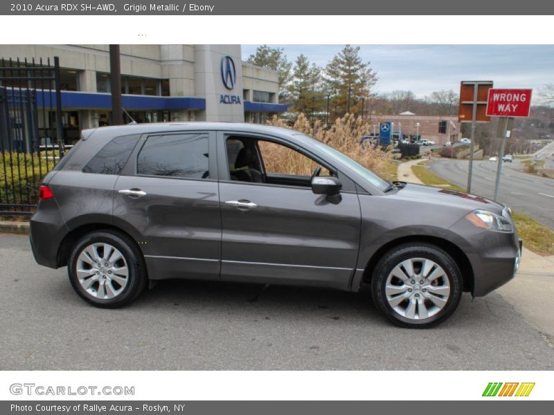 Grigio Metallic / Ebony 2010 Acura RDX SH-AWD