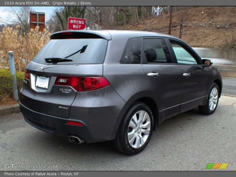 Grigio Metallic / Ebony 2010 Acura RDX SH-AWD