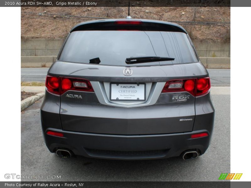 Grigio Metallic / Ebony 2010 Acura RDX SH-AWD