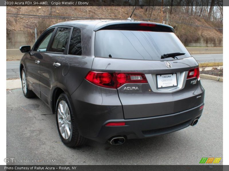 Grigio Metallic / Ebony 2010 Acura RDX SH-AWD