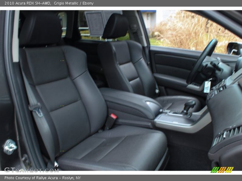 Grigio Metallic / Ebony 2010 Acura RDX SH-AWD