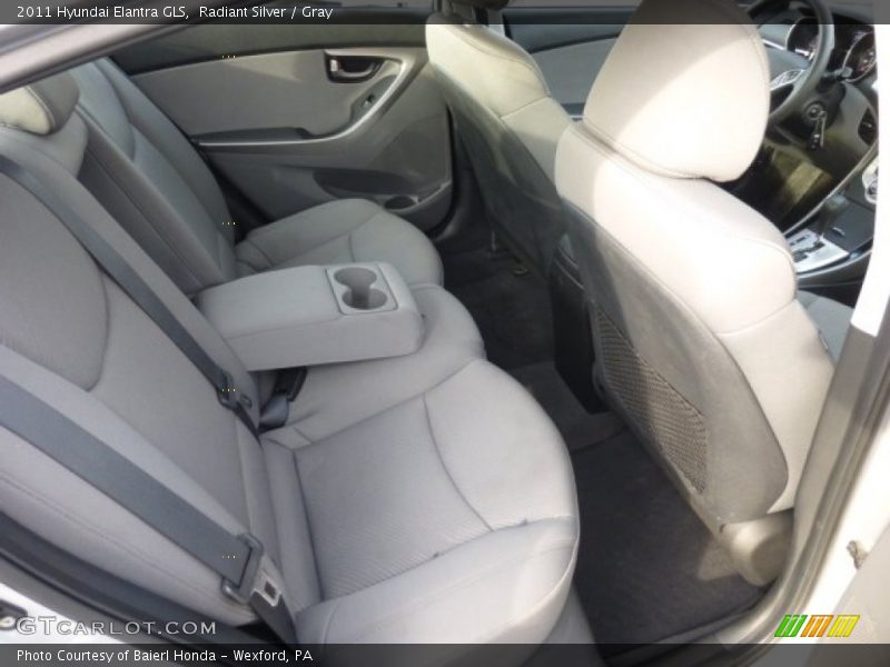 Radiant Silver / Gray 2011 Hyundai Elantra GLS