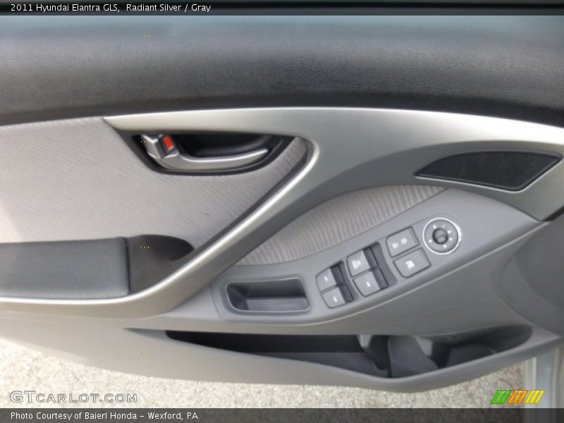 Radiant Silver / Gray 2011 Hyundai Elantra GLS