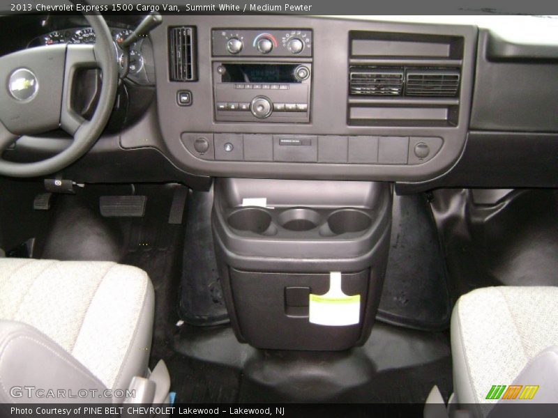 Summit White / Medium Pewter 2013 Chevrolet Express 1500 Cargo Van