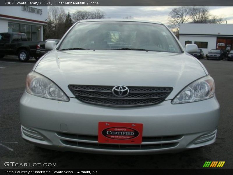 Lunar Mist Metallic / Stone 2002 Toyota Camry XLE V6