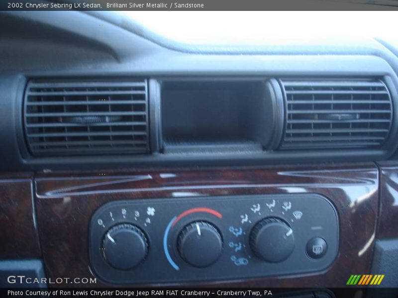 Brilliant Silver Metallic / Sandstone 2002 Chrysler Sebring LX Sedan