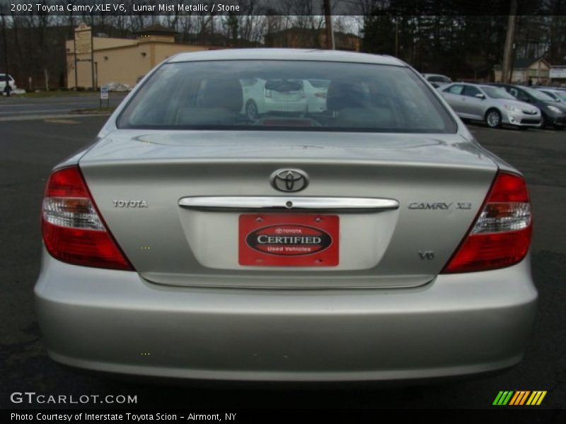 Lunar Mist Metallic / Stone 2002 Toyota Camry XLE V6