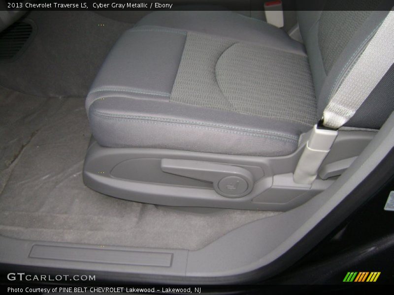 Cyber Gray Metallic / Ebony 2013 Chevrolet Traverse LS