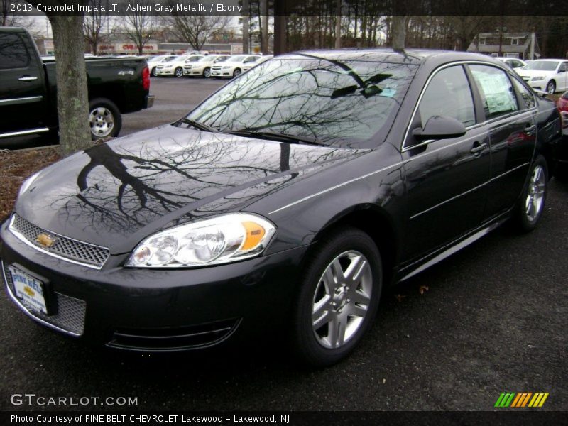 Ashen Gray Metallic / Ebony 2013 Chevrolet Impala LT
