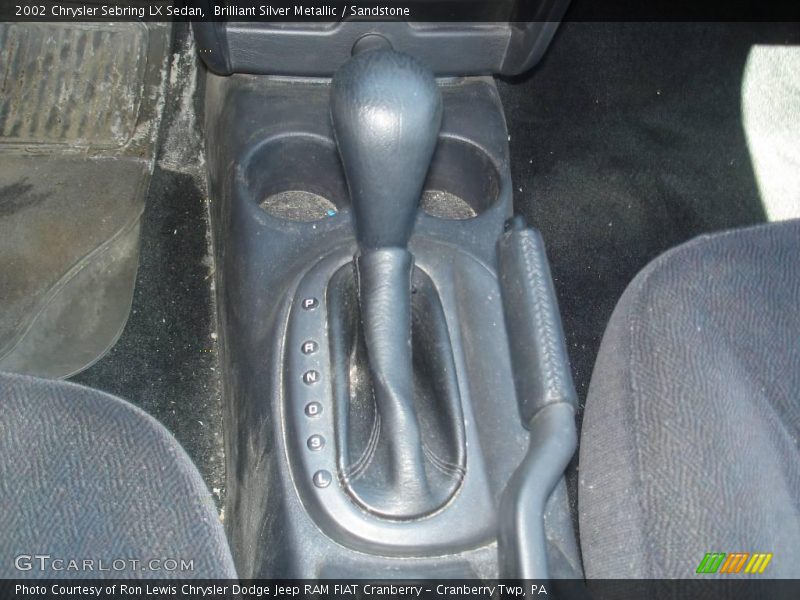 Brilliant Silver Metallic / Sandstone 2002 Chrysler Sebring LX Sedan