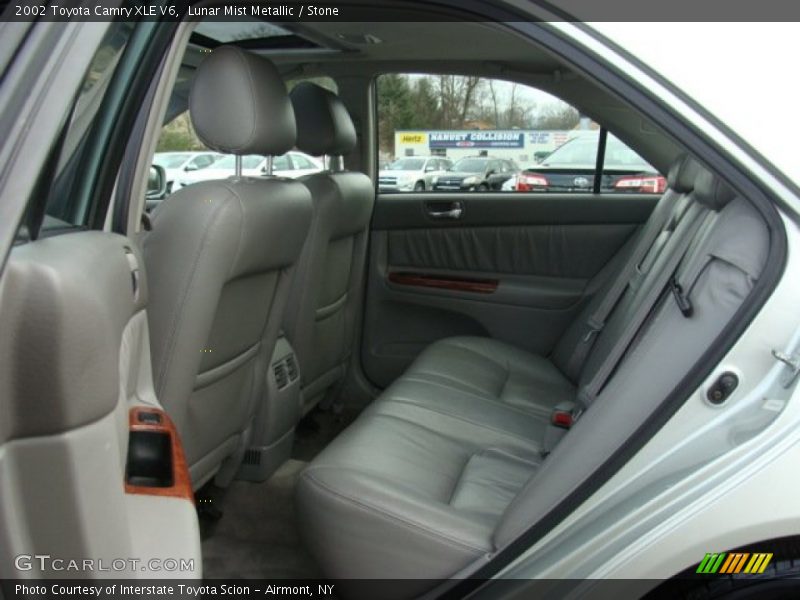 Lunar Mist Metallic / Stone 2002 Toyota Camry XLE V6