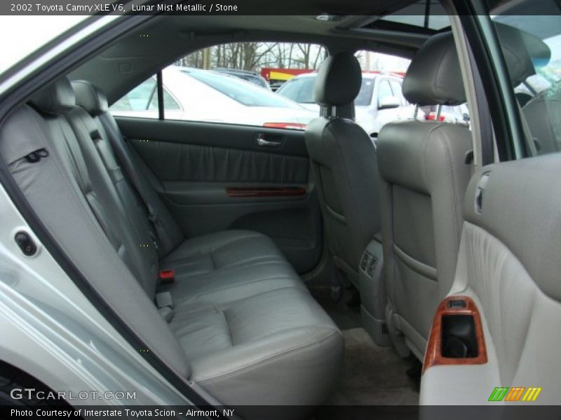 Lunar Mist Metallic / Stone 2002 Toyota Camry XLE V6