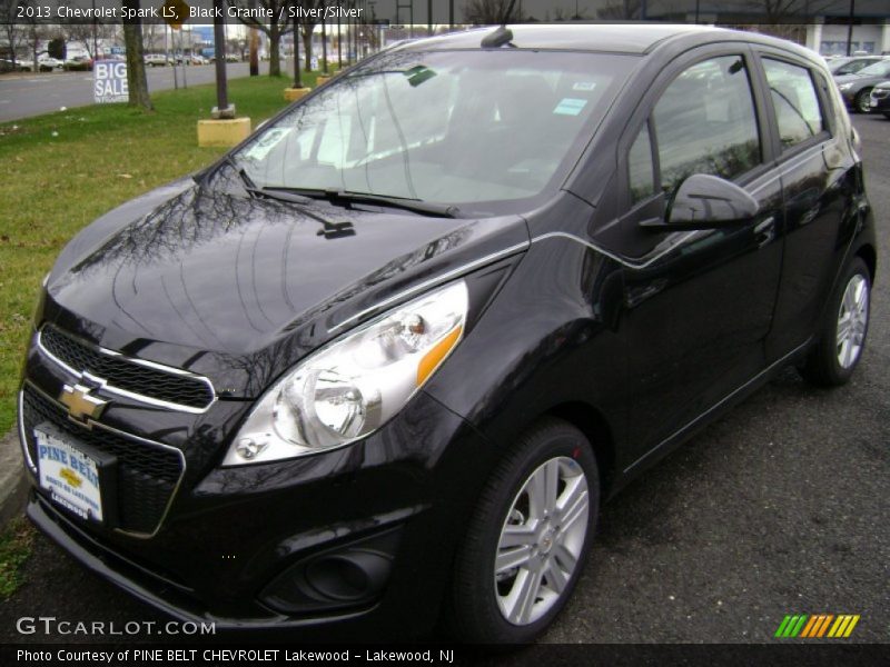 Black Granite / Silver/Silver 2013 Chevrolet Spark LS