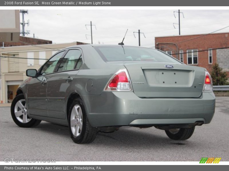  2008 Fusion SE Moss Green Metallic