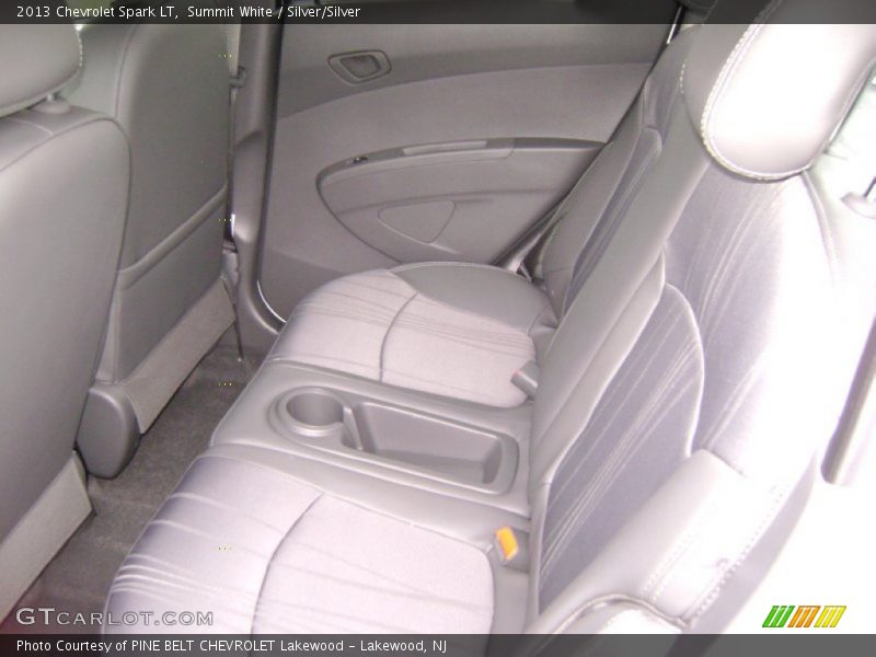 Summit White / Silver/Silver 2013 Chevrolet Spark LT