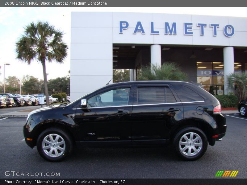 Black Clearcoat / Medium Light Stone 2008 Lincoln MKX