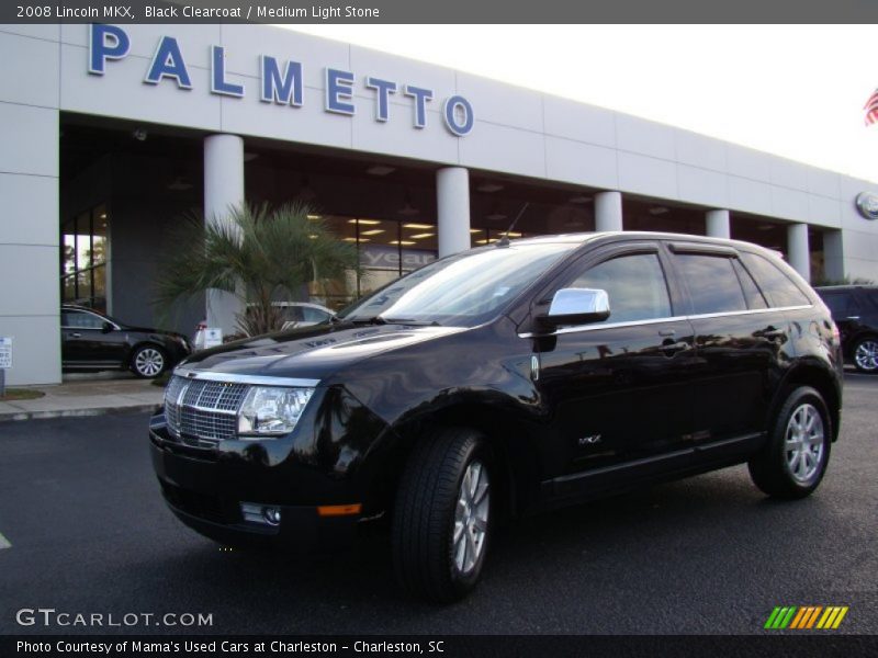 Black Clearcoat / Medium Light Stone 2008 Lincoln MKX